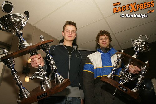 Johan van Dreven (l) en Kevin Jansen (r)